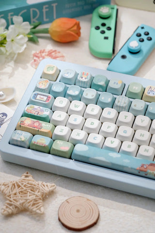 ［メカニカルキーボード］どうぶつの森 MOA/Cherry キーキャップ【0K3XJ0】