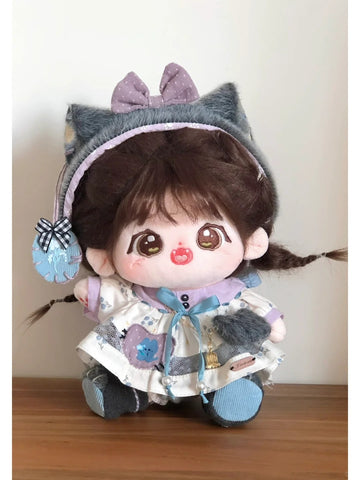 ［ぬい服］10/15cm 無属性 ぬいぐるみ用 お洋服【鸢尾】