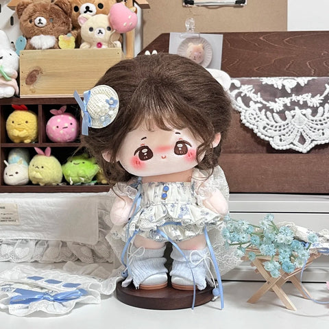 【受注予約】［ぬい服］20cm 無属性 ぬいぐるみ用 お洋服【蓝花织】