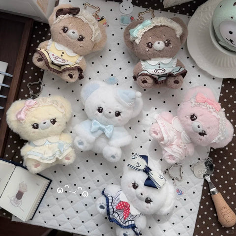 ［ぬい本体］MIDO 11cm 動物 ぬいぐるみ【木偶熊】