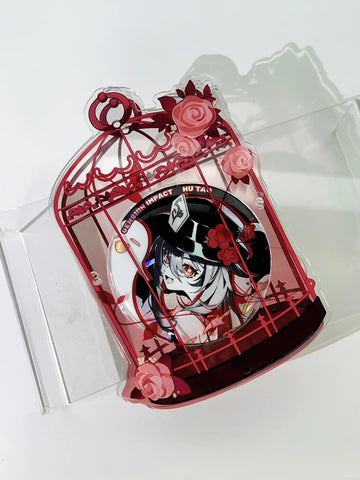 ［推し活グッズ］缶バッジアクリルフレーム 58~75mm【O7V1A2】