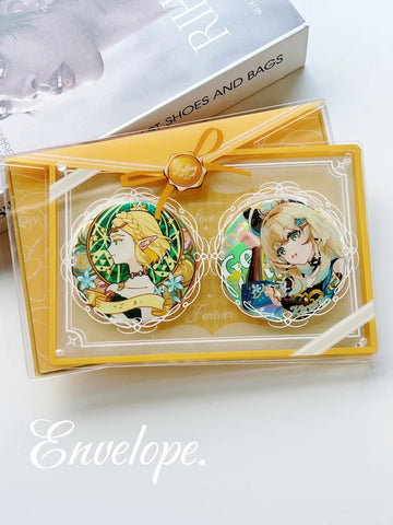 ［推し活グッズ］缶バッジアクリルフレーム 58/65/75mm【P9U9M2】
