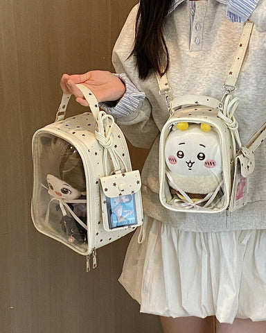 ［バッグ］10/15/20cmぬいぐるみ用 痛バッグ 2way リュック【RT159H】