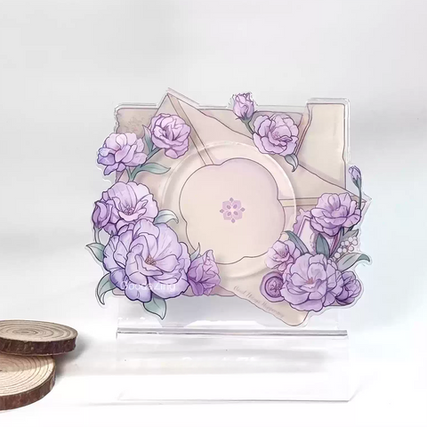 ［推し活グッズ］缶バッジ用 アクリルフレーム【MWIC1C】