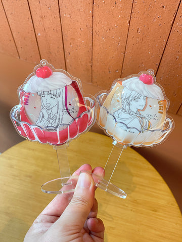 ［推し活グッズ］PVC 缶バッジカバー 58/75mm【G7K2T8】