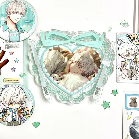 ［推し活グッズ］缶バッジアクリルフレーム 58/75mm【L2H4U4】