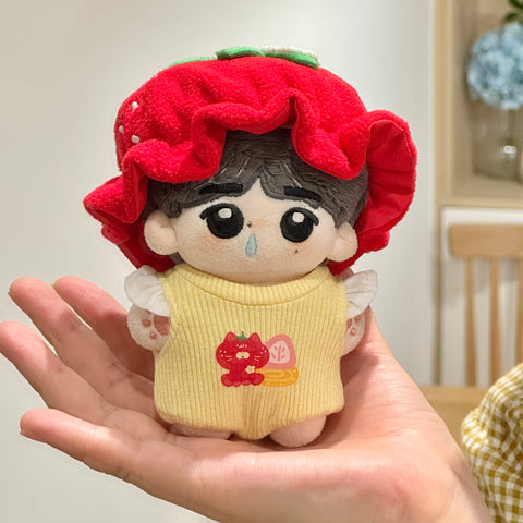 ［ぬい服］10cm 無属性 ぬいぐるみ用 お洋服【草莓】