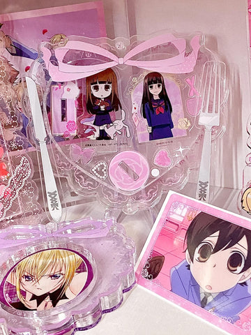 ［推し活グッズ］缶バッジアクリルフレーム 58/75mm【L2H4U4】