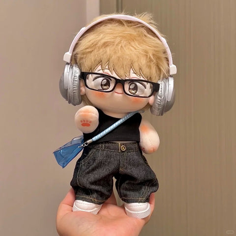 ［ぬい小物］20cm 無属性 ぬいぐるみ用 ヘッドホン【耳机】