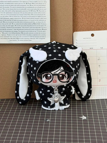［ぬい服］10cm 無属性 ぬいぐるみ用 お洋服【小兔】