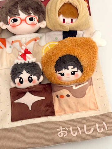 ［ぬい服］10cm 無属性 ぬいぐるみ用服 ウォールポケット【挂袋】