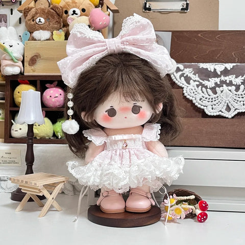 【受注予約】［ぬい服］20cm 無属性 ぬいぐるみ用 お洋服【蓝花织】