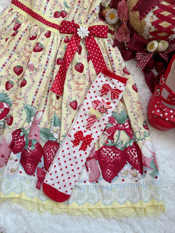 ［ファッション］ロリータ クルー丈ソックス 靴下【0JDXWW】