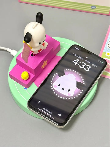 ［サンリオ］ポチャッコ ワイヤレス充電パッド