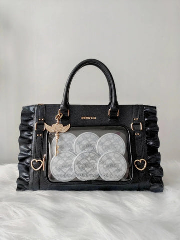 ［バッグ］缶バッジ用 痛バッグ 2way ショルダーバッグ【LOLI6L】