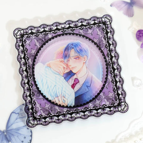 ［推し活グッズ］コースター用 アクリルフレーム【N1M6F0】