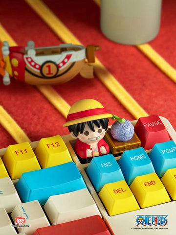 ［メカニカルキーボード］ONE PIECE トレーディングフィギュア キーキャップ【ZH8GAQ】