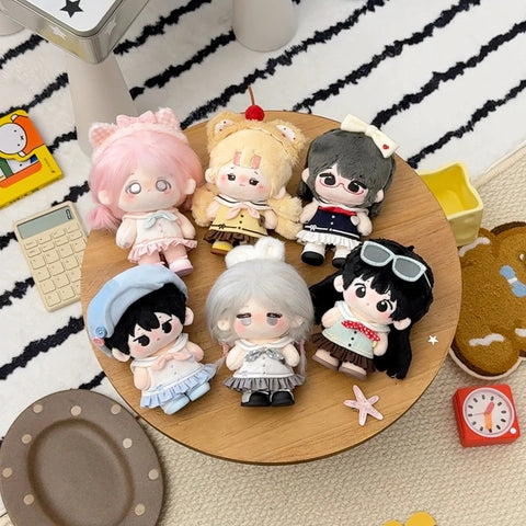 【受注予約】［ぬい服］10cm 無属性 ぬいぐるみ用 お洋服【开学】