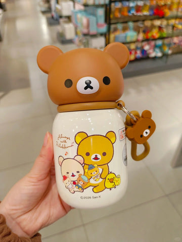 ［キャラグッズ］リラックマ 正規品 ボトル 保温保冷 330ml【JE5NBL】