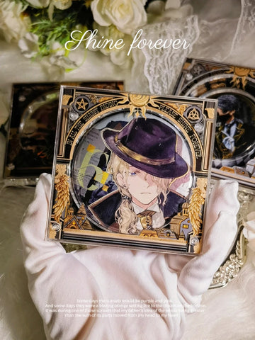 ［推し活グッズ］缶バッジ アクリルフレーム 75mm【53UT1Z】