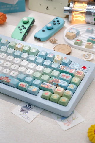 ［メカニカルキーボード］どうぶつの森 MOA/Cherry キーキャップ【0K3XJ0】