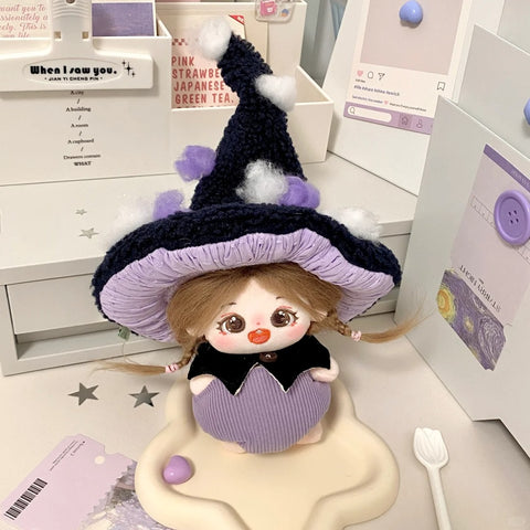 ［ぬい服］10/20cm 無属性 ぬいぐるみ用 お洋服【蘑菇】