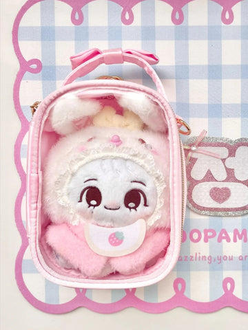 ［バッグ］ ぬいぐるみ用 痛バッグ 2way ショルダーバッグ 全8色【羽毛】