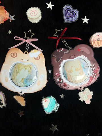 ［推し活グッズ］PVC 缶バッジ カバー 65mm【2XC6I3】