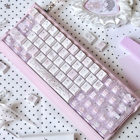【キャラグッズ】Cherry 131キー キーキャップ メカニカルキーボード【Chobits/ちょびっツ】