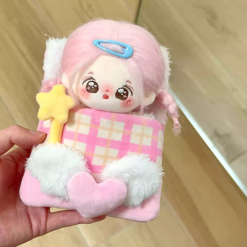 ［ぬい服］10cm 無属性 ぬいぐるみ用服 ポーチ【睡袋】