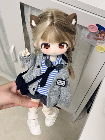 ［BJD服］1/6 ドール用 衣装セット【三月】