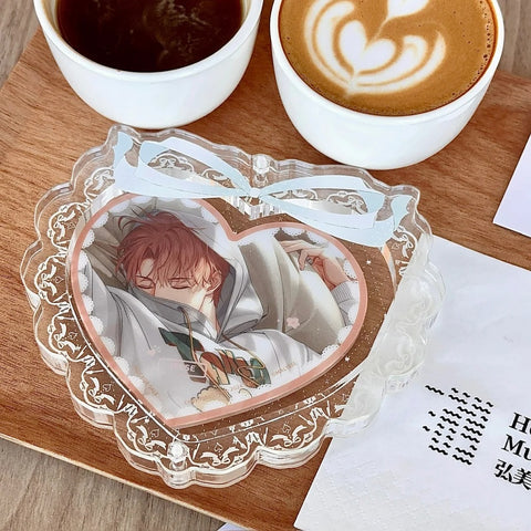 ［推し活グッズ］缶バッジアクリルフレーム 58/75mm【L2H4U4】