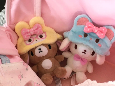 【受注予約】［ぬい服］10cm 無属性 ぬいぐるみ用 お洋服【眼罩】