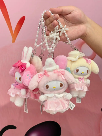 ［サンリオ］マイメロディ トレーディングぬいぐるみ 中身確認【甜梦】