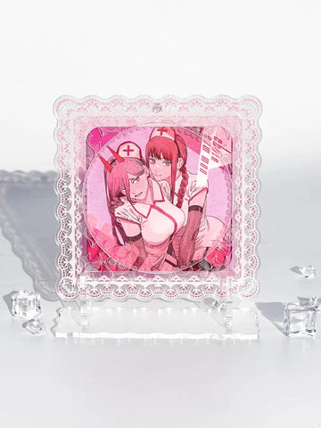 ［推し活グッズ］コースター用 アクリルフレーム【Y9H3G3】