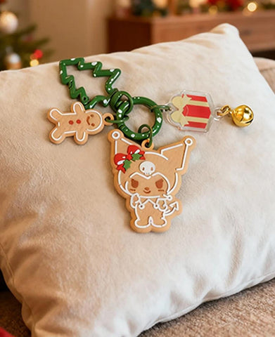 ［サンリオ］クリスマス ジンジャーマン キーホルダー【ZINZ1Y】