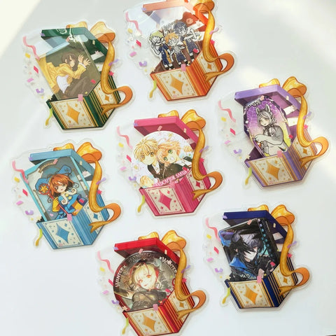 ［推し活グッズ］PVC 缶バッジカバー 58~75mm【G0Z2S4】