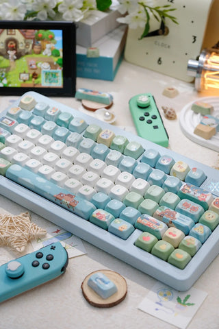 ［メカニカルキーボード］どうぶつの森 MOA/Cherry キーキャップ【0K3XJ0】