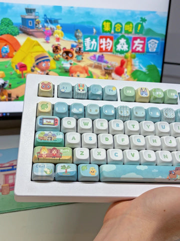 ［メカニカルキーボード］どうぶつの森 MOA/Cherry キーキャップ【0K3XJ0】
