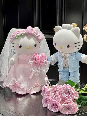 ［サンリオ］ハローキティ&ディアダニエル ドール ボックス【婚礼】