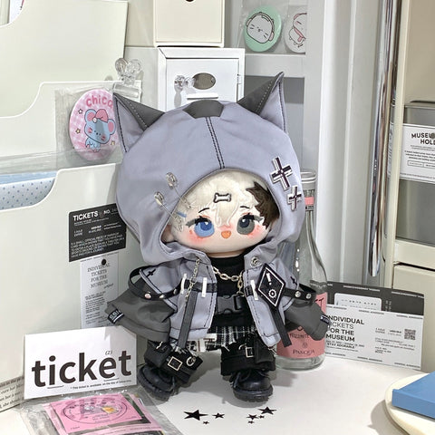 ［ぬい服］20/30cm 無属性 ぬいぐるみ用 お洋服【暗夜】