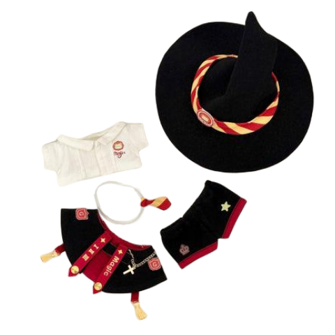 ［ぬい服］10cm 無属性 ぬいぐるみ用 お洋服【霍格沃兹】