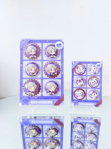 ［推し活グッズ］缶バッジ アクリルフレーム 25/32/38mm【RPKTQ8】