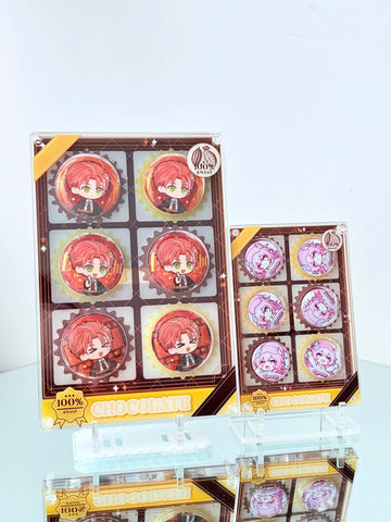 ［推し活グッズ］缶バッジ アクリルフレーム 25/32/38mm【RPKTQ8】