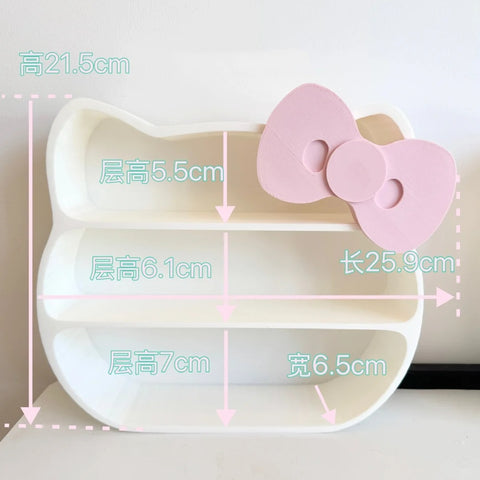 ［サンリオ］ハローキティ 3Dプリント 小物 収納棚