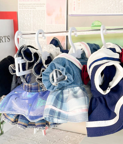 ［ぬい小物］10/15/20cm ぬいぐるみ用 お洋服 ハンガー【衣架】