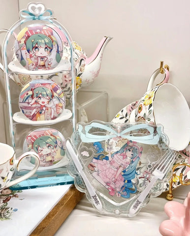 ［推し活グッズ］缶バッジアクリルフレーム 58/75mm【L2H4U4】