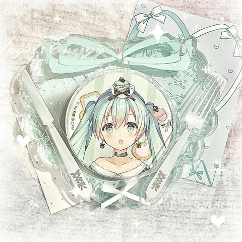 ［推し活グッズ］缶バッジアクリルフレーム 58/75mm【L2H4U4】