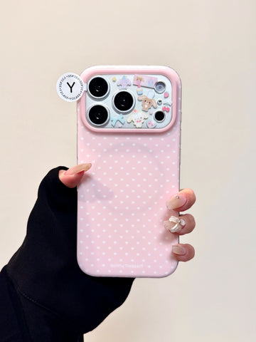 ［サンリオ］シュガーバニーズ  iPhone ケース 14 15 16 17【5322JT】
