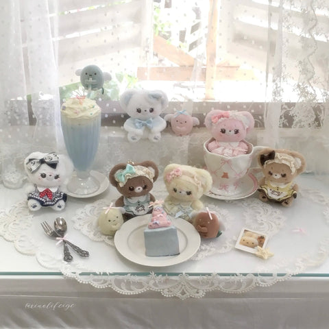 ［ぬい本体］MIDO 11cm 動物 ぬいぐるみ【木偶熊】